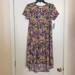 XXS LuLaRoe Carly Dress DD41 1907